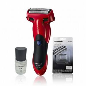 Электробритва Panasonic ES-SL41-R520-AS1 с дополнительным комплектом из лезвия WES-9068Y-1361 и маслом WES-8196X-7911
